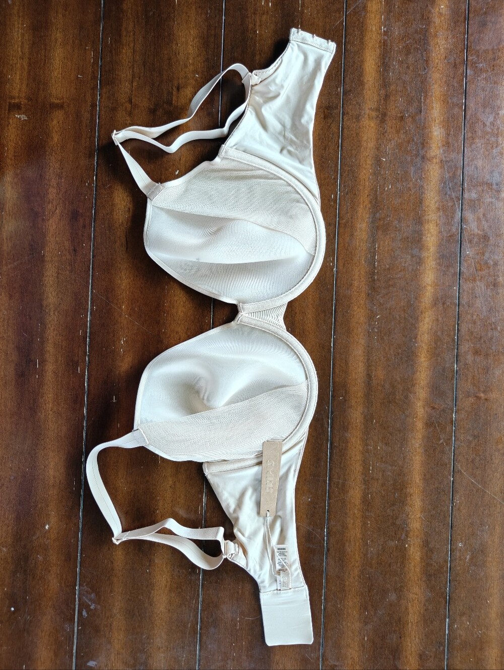 Skims Weightless Demi Bra New NWT 38DDDD Sand sheer nude 38G - Picture 4 of 9